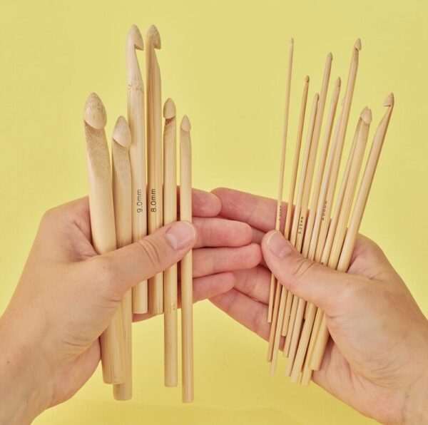 Addi Bamboo Crochet Hooks - Image 3