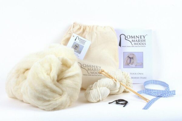 Romney Marsh Wools - Knit Your Own Romney Marsh Hare - Image 3