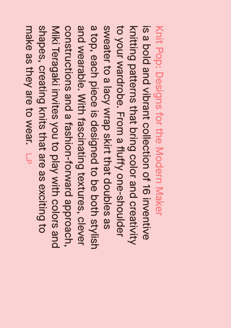 Knit Pop: Designs For The Modern Maker - Image 32