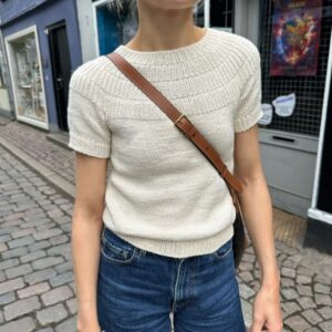 PetiteKnit Anker's Summer Shirt - printed pattern