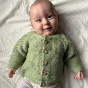 PetiteKnit Beginner's Jacket - printed pattern