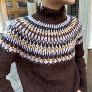 PetiteKnit Celeste Sweater - printed pattern