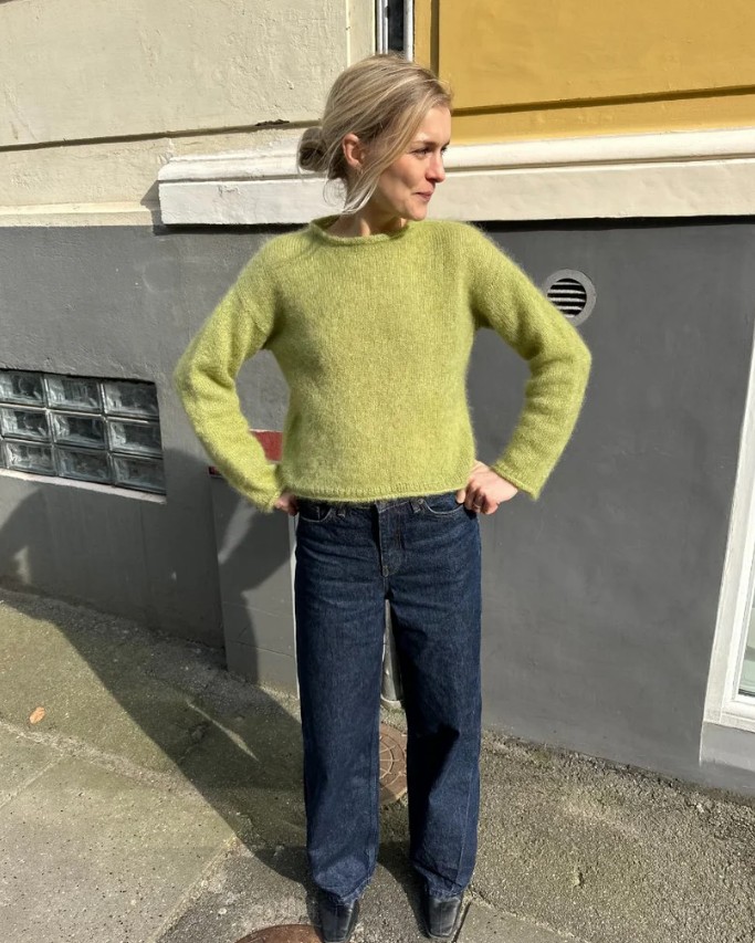 PetiteKnit Cloud Blouse - printed pattern - Image 2