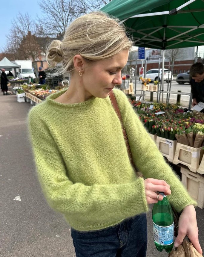 PetiteKnit Cloud Blouse - printed pattern - Image 5