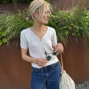 PetiteKnit Cumulus Tee - printed pattern