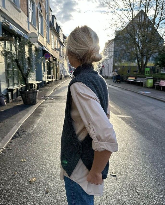 PetiteKnit Lulu Slipover - printed pattern - Image 2