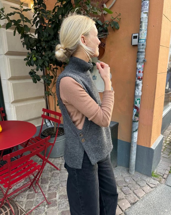 PetiteKnit Lulu Slipover - printed pattern - Image 3