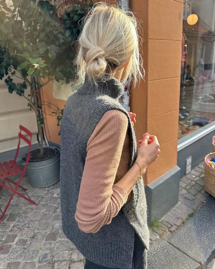 PetiteKnit Lulu Slipover - printed pattern - Image 5