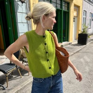 PetiteKnit Maggie Vest - printed pattern