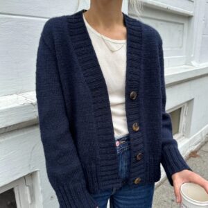 PetiteKnit Eva Cardigan - printed pattern