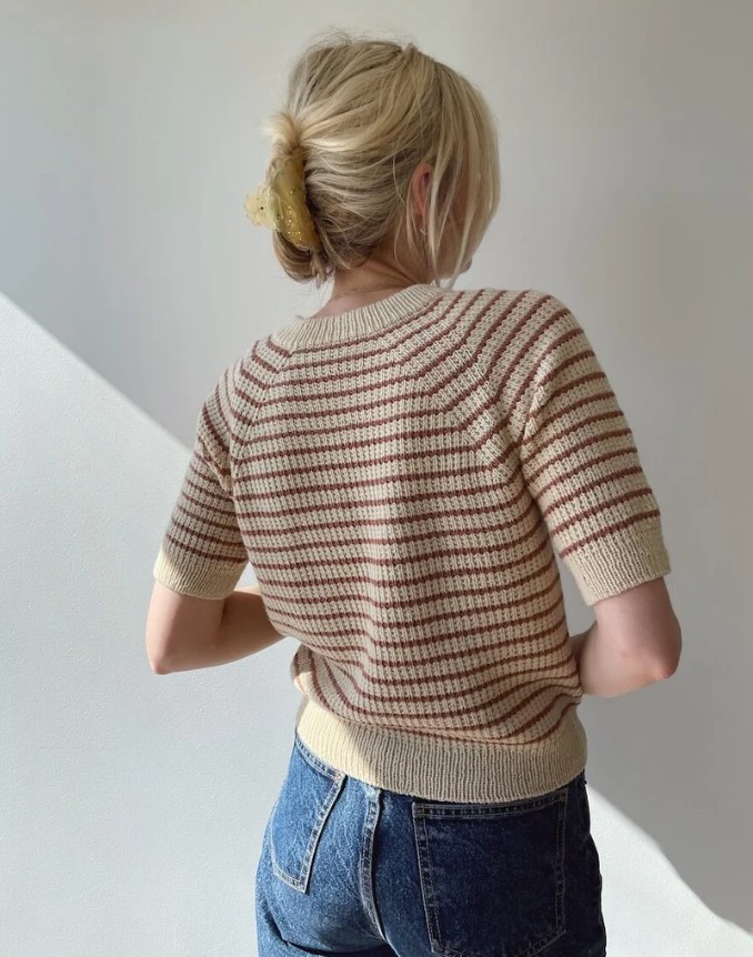 PetiteKnit Friday Tee - printed pattern - Image 5