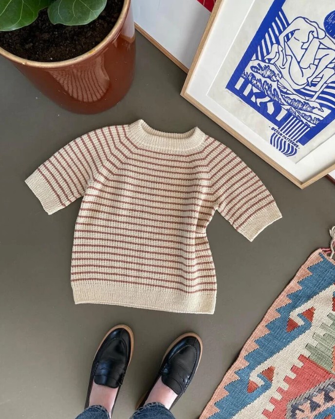 PetiteKnit Friday Tee - printed pattern - Image 6