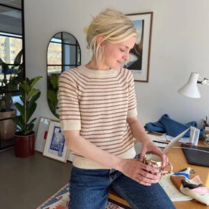 PetiteKnit Friday Tee - printed pattern