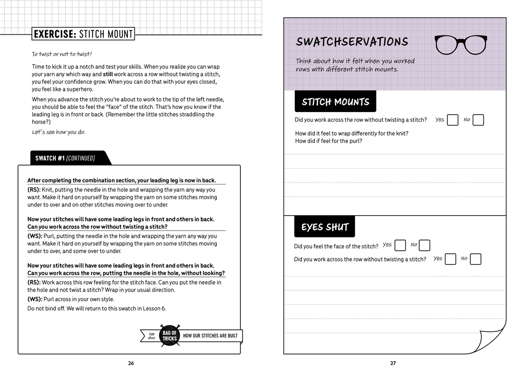Patty Lyons' Knitting Bag Of Tricks Workbook - Image 3