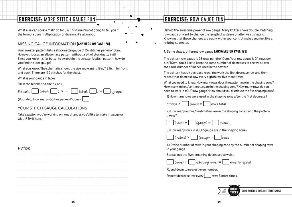 Patty Lyons' Knitting Bag Of Tricks Workbook - Image 4
